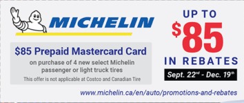 Michelin Tire Rebate