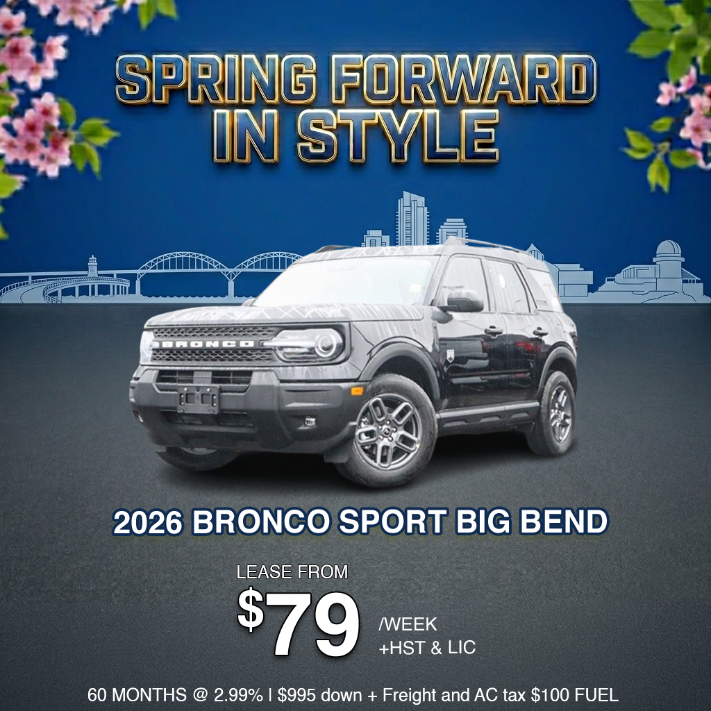 2026 Bronco Sport Big Bend