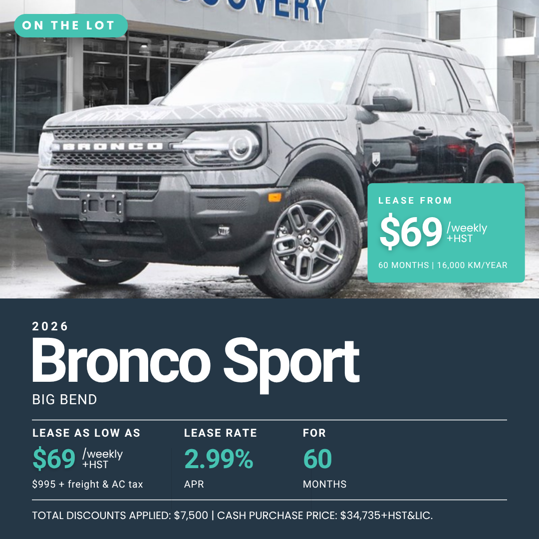 2026 Bronco Sport Big Bend