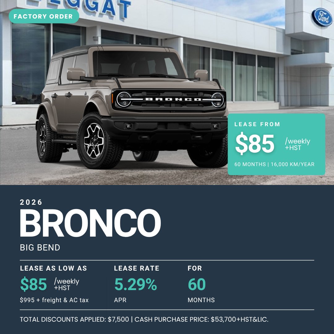 2026 Bronco Big Bend
