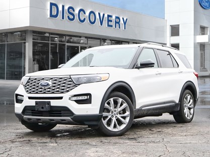 2022 Ford Explorer Platinum | 4WD | 3.0L | TECH PKG | ROOF | NAV |21s