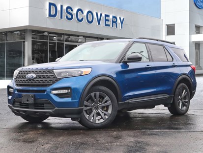 2022 Ford Explorer XLT | 4WD | SPORT PKG | ROOF | NAV | TOW | 20s