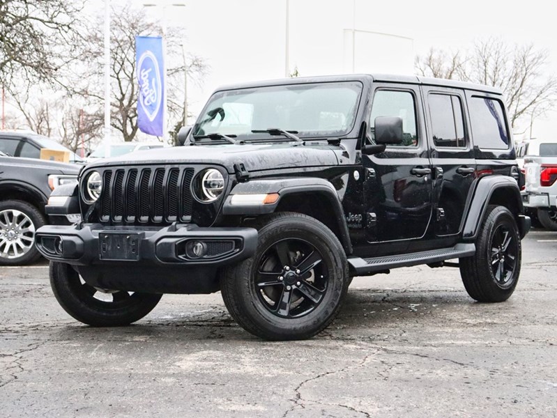 2020 Jeep Wrangler Unlimited Sahara Altitude | 4X4 | 3.6L | AUTO | NAV | LED