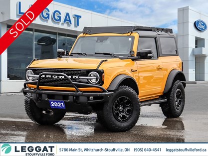2021 Ford Bronco Wildtrak 2 Door Advanced 4x4