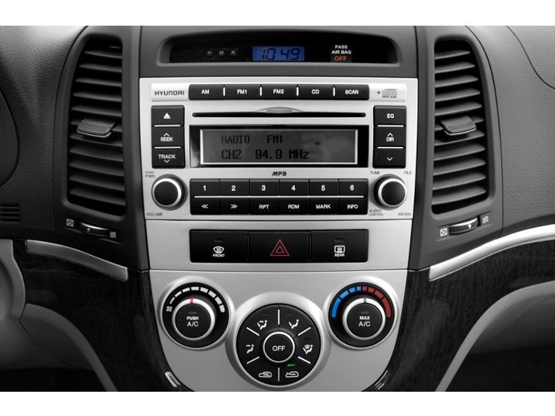 2008 Hyundai Santa Fe FWD 4dr 2.7L Auto GL 5-Pass Interior Shot 2