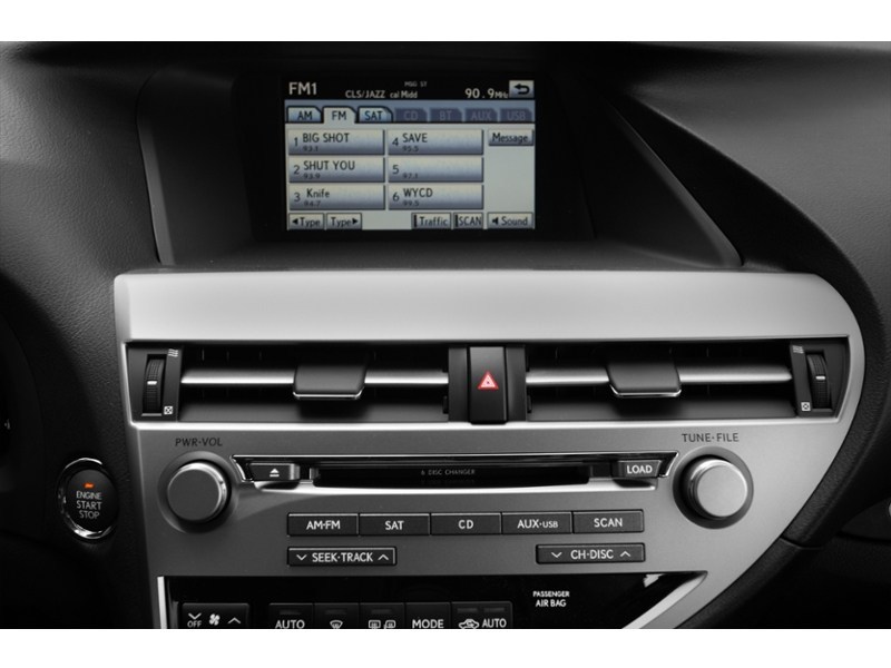 2010 Lexus RX 350 AWD 4dr Interior Shot 2