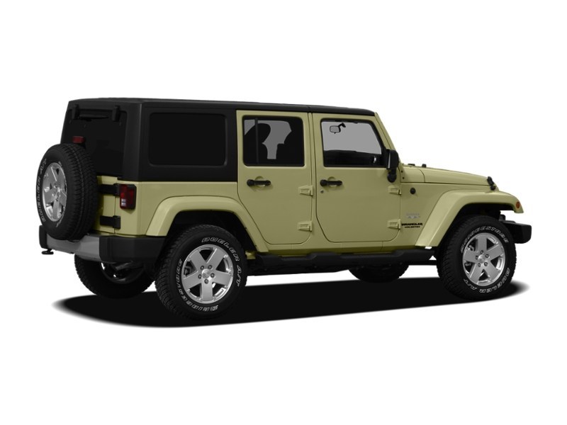 2012 Jeep Wrangler Unlimited 4WD 4dr Sahara Exterior Shot 2