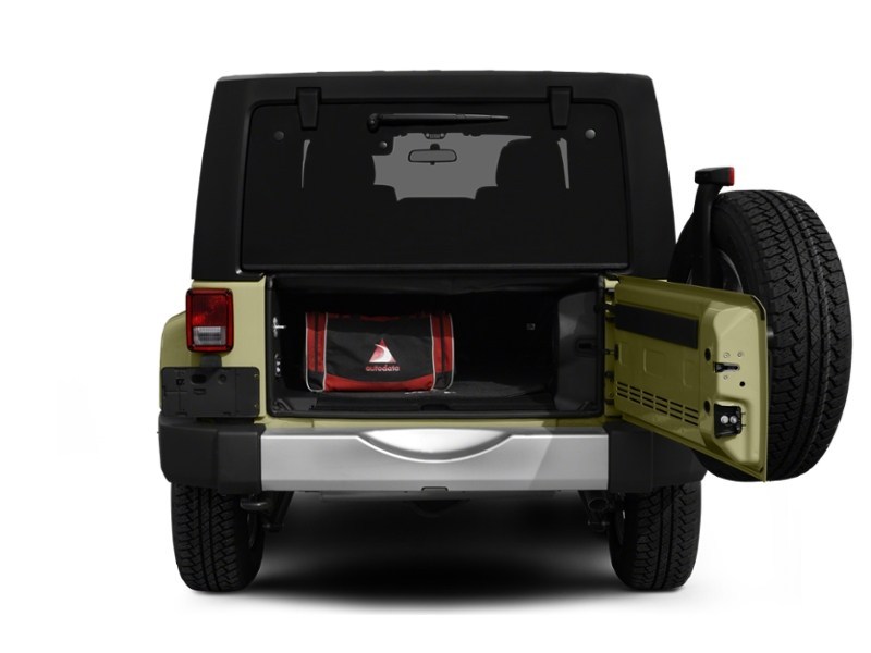 2012 Jeep Wrangler Unlimited 4WD 4dr Sahara Exterior Shot 4