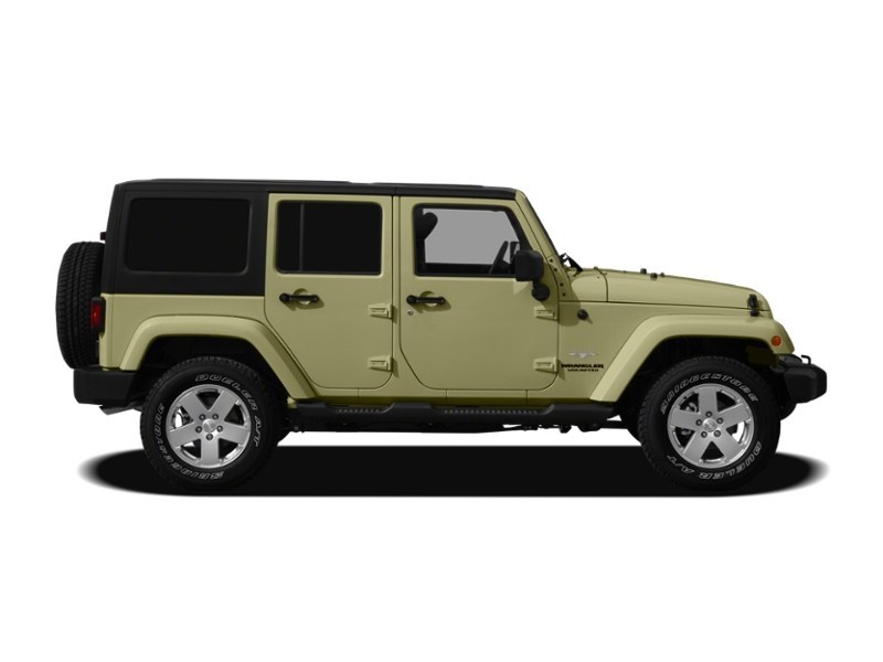 2012 Jeep Wrangler Unlimited 4WD 4dr Sahara Exterior Shot 11
