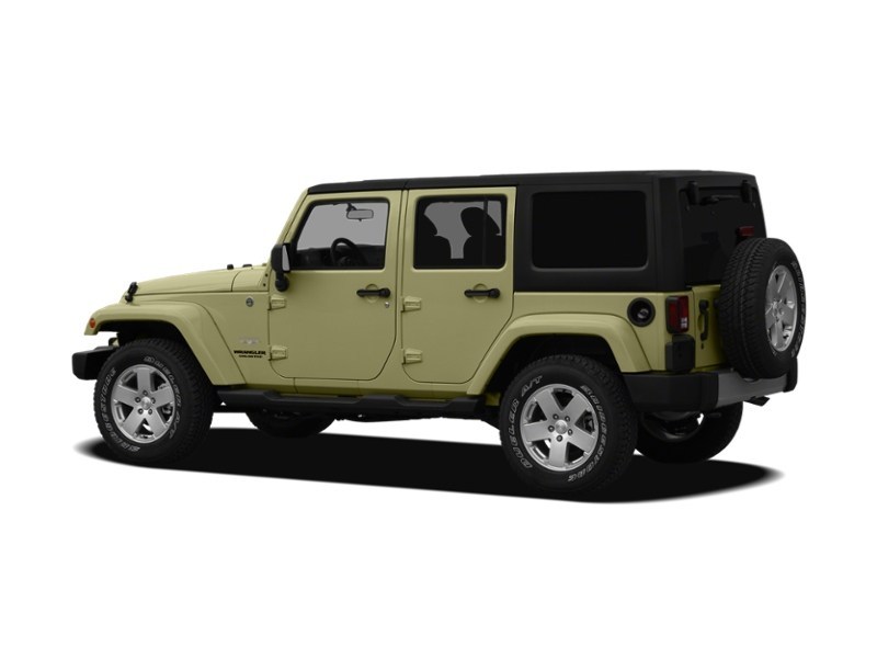 2012 Jeep Wrangler Unlimited 4WD 4dr Sahara Exterior Shot 13