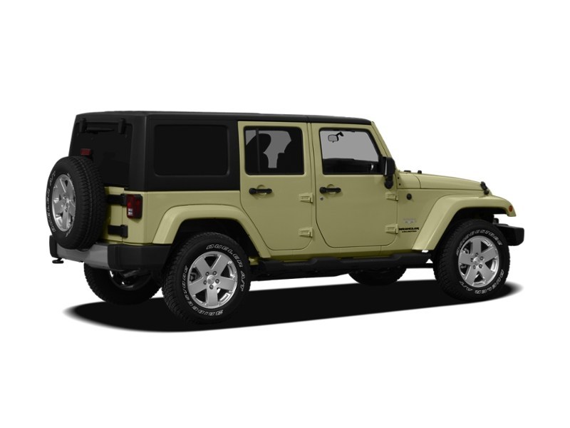 2012 Jeep Wrangler Unlimited 4WD 4dr Sahara Exterior Shot 15