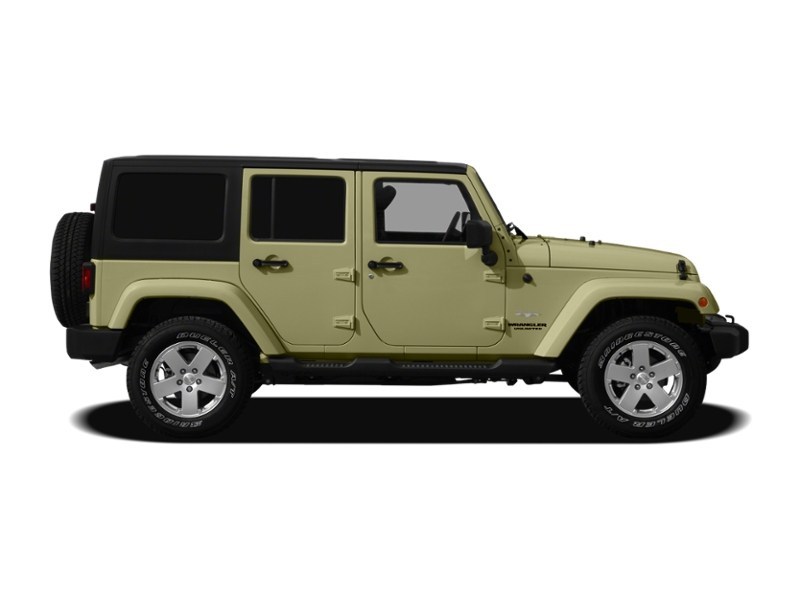 2012 Jeep Wrangler Unlimited 4WD 4dr Sahara Exterior Shot 16