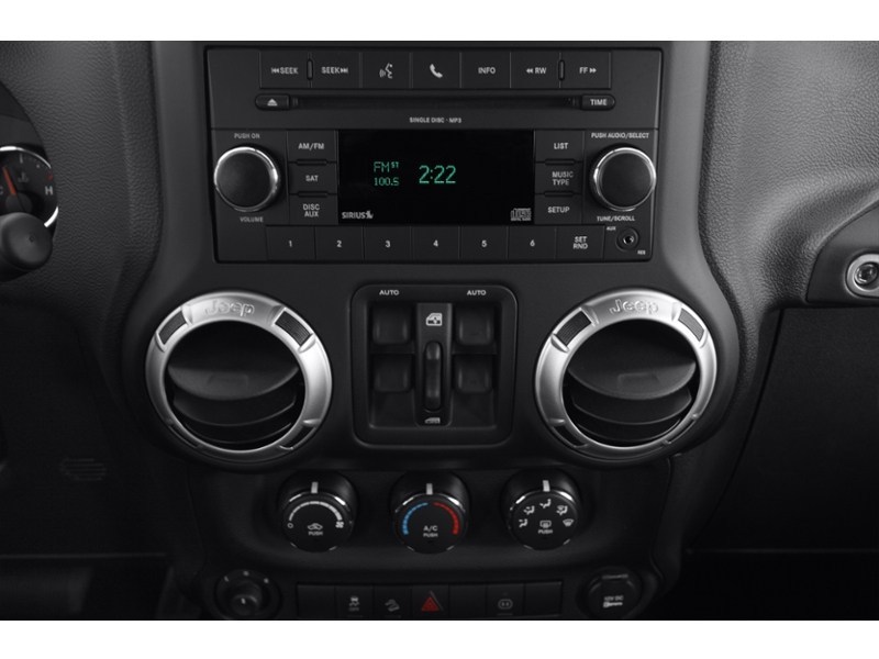 2012 Jeep Wrangler Unlimited 4WD 4dr Sahara Interior Shot 2