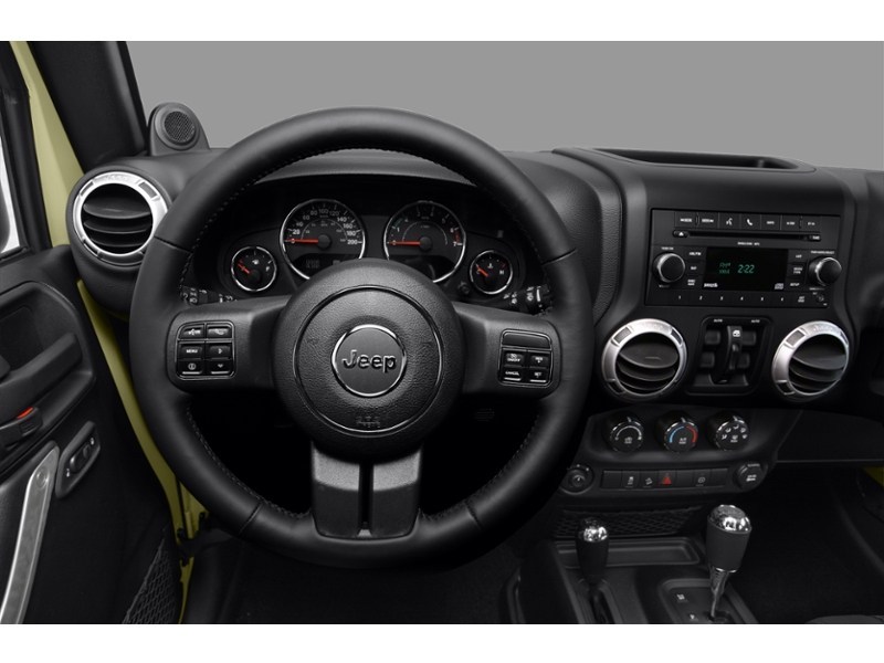 2012 Jeep Wrangler Unlimited 4WD 4dr Sahara Interior Shot 3