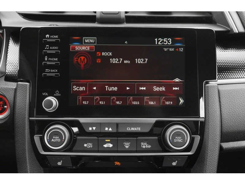 2020 Honda Civic Sedan Sport CVT Interior Shot 8