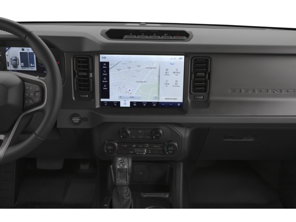 2024 Ford Bronco Interior