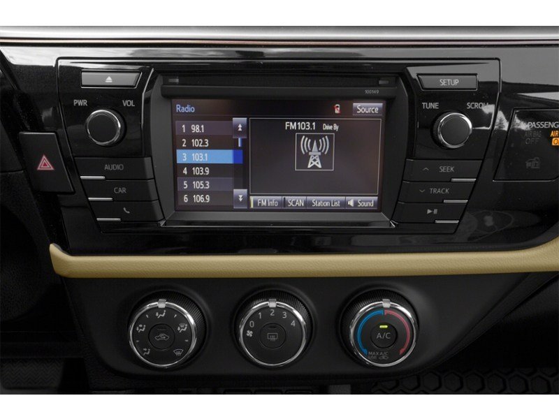 2015 Toyota Corolla 4dr Sdn Auto CE Interior Shot 2