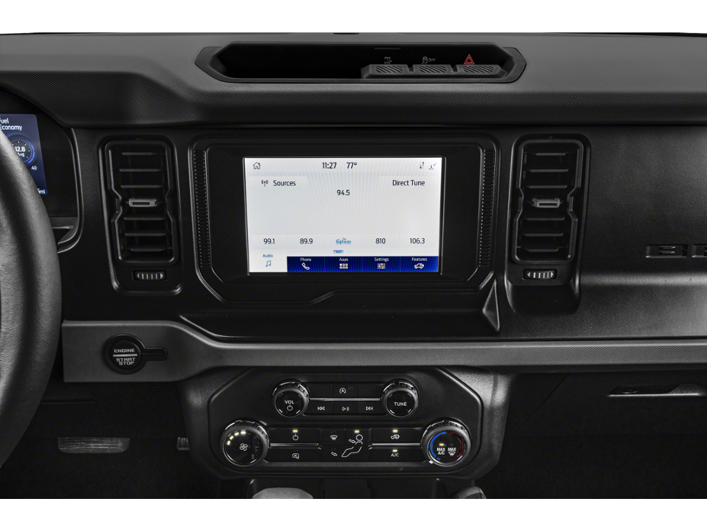 2023 Ford Bronco Interior