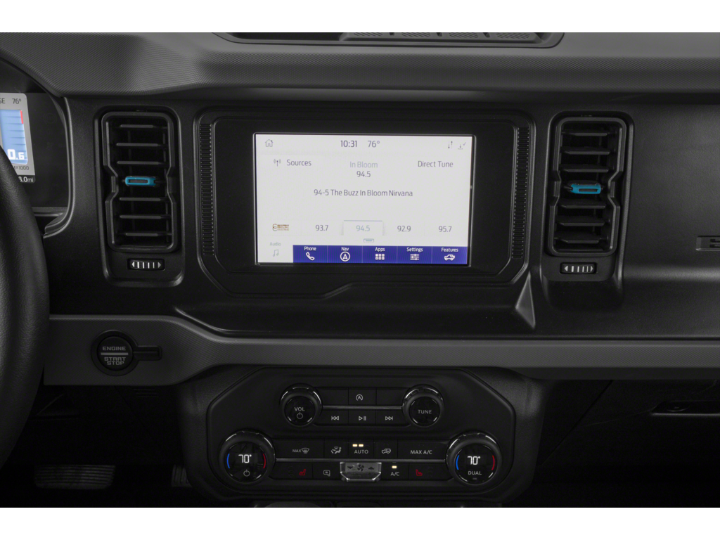 2023 Ford Bronco Interior