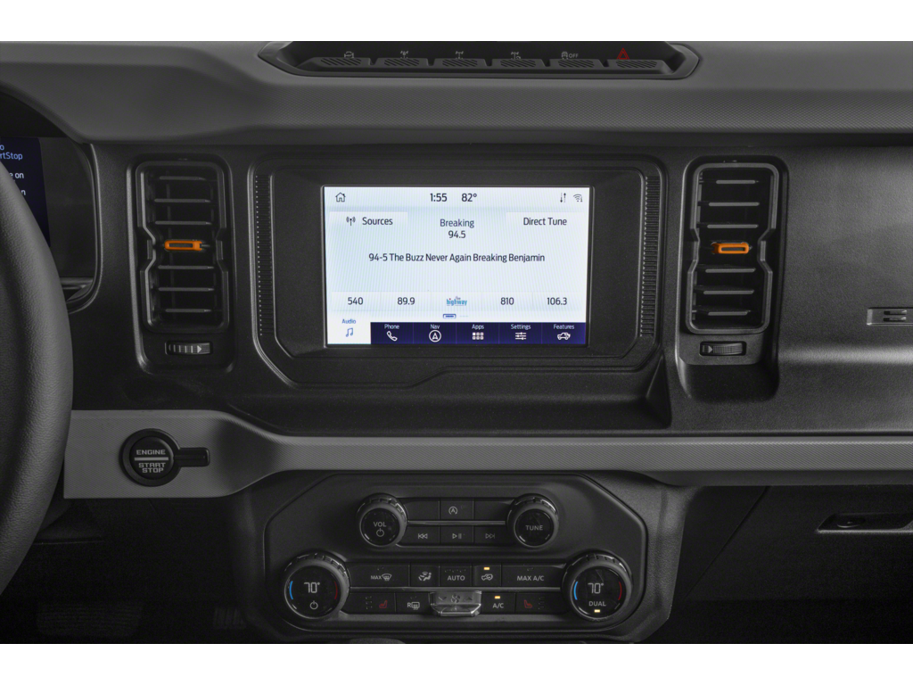 2023 Ford Bronco Interior