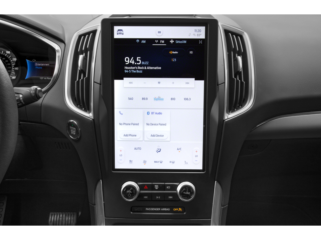 2023 ford edge Interior
