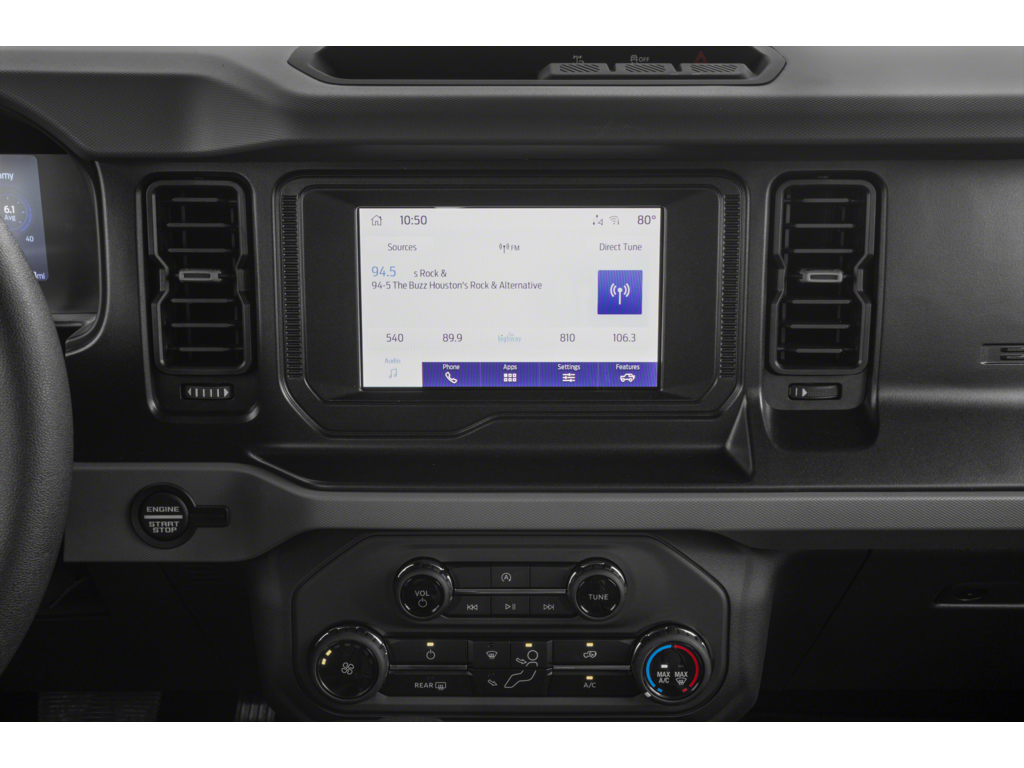 2023 Ford Bronco Interior