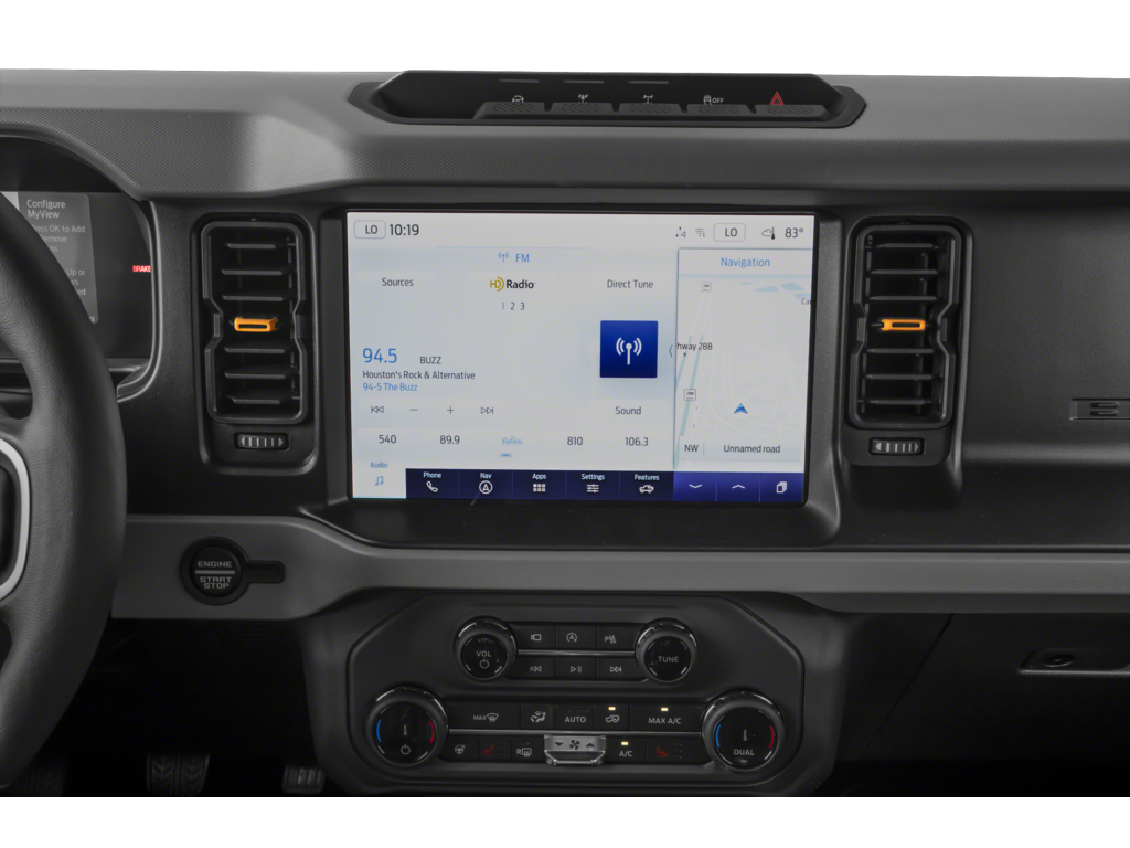 2023 Ford Bronco Interior