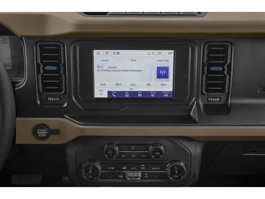 2023 Ford Bronco Interior