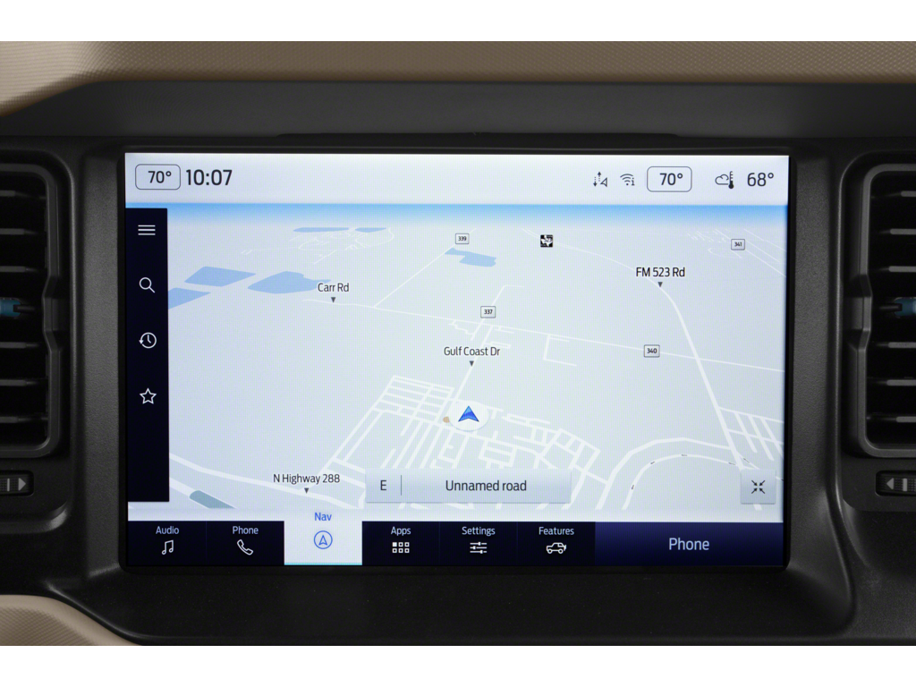 2023 Ford Bronco Interior