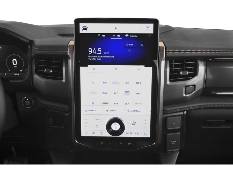 2023 Ford F-150 Lightning LARIAT 4WD SuperCrew 5.5' Box Interior Shot 2