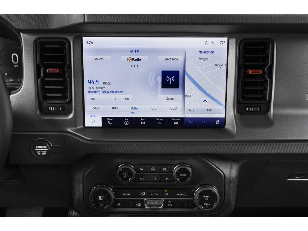 2023 Ford Bronco Interior