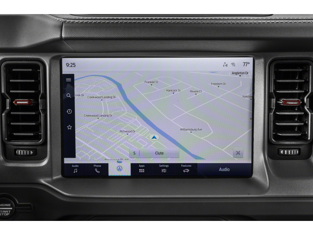 2023 Ford Bronco Interior