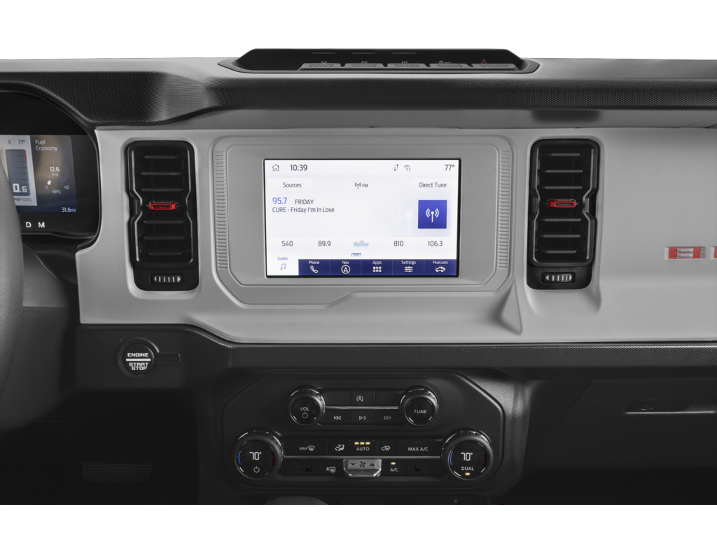 2024 Ford Bronco Interior