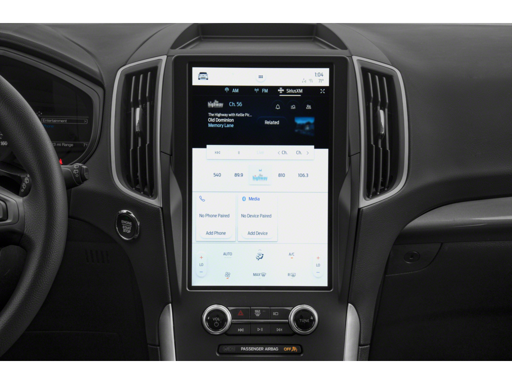 2023 Ford Edge Interior