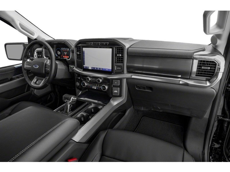 2023 Ford F-150 LARIAT | 4X4 | 2.7L | 502A | BLACK PKG | ROOF |20s Interior Shot 1
