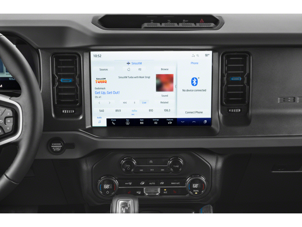 2024 Ford Bronco Interior