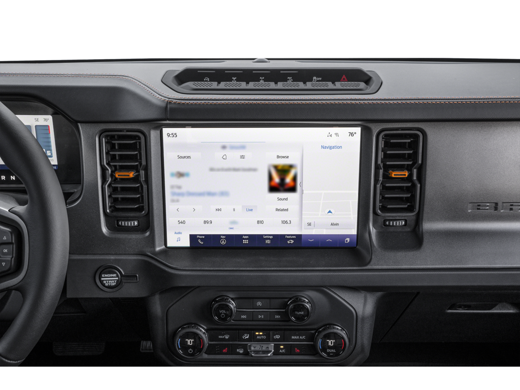 2024 Ford Bronco Interior