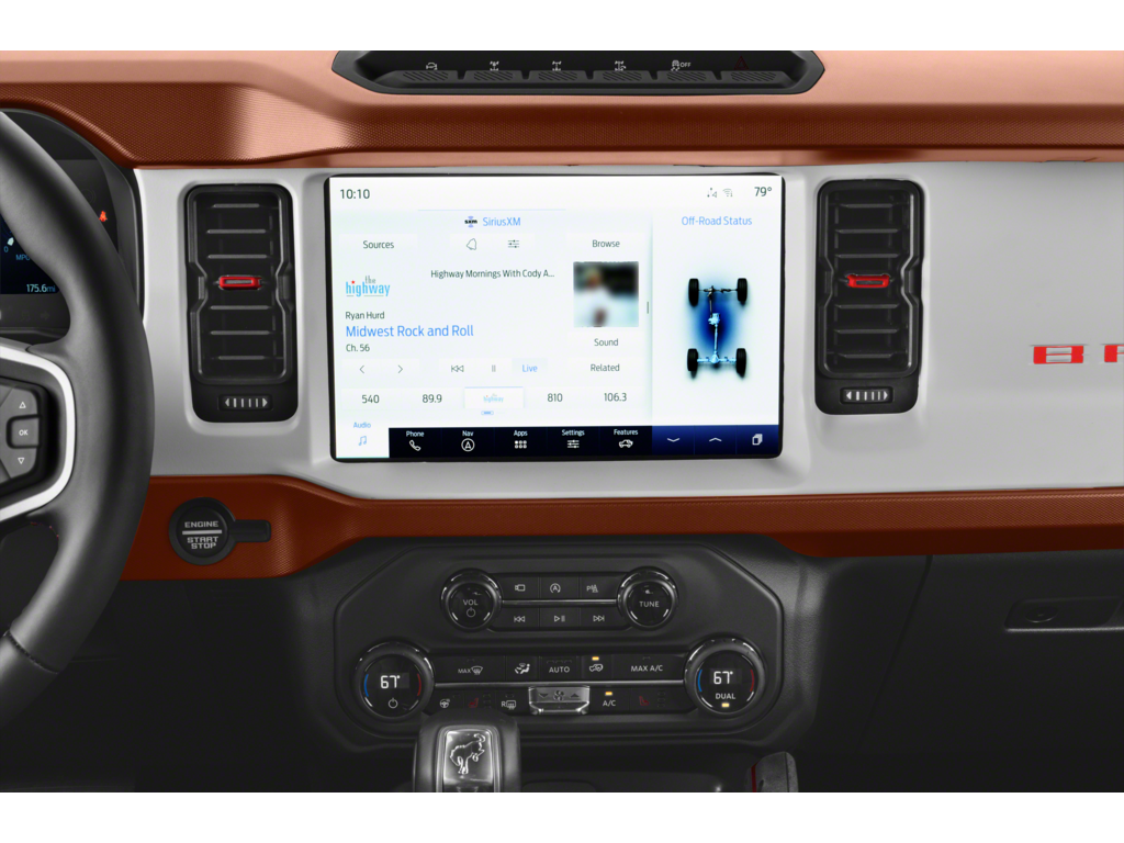 2024 Ford Bronco Interior