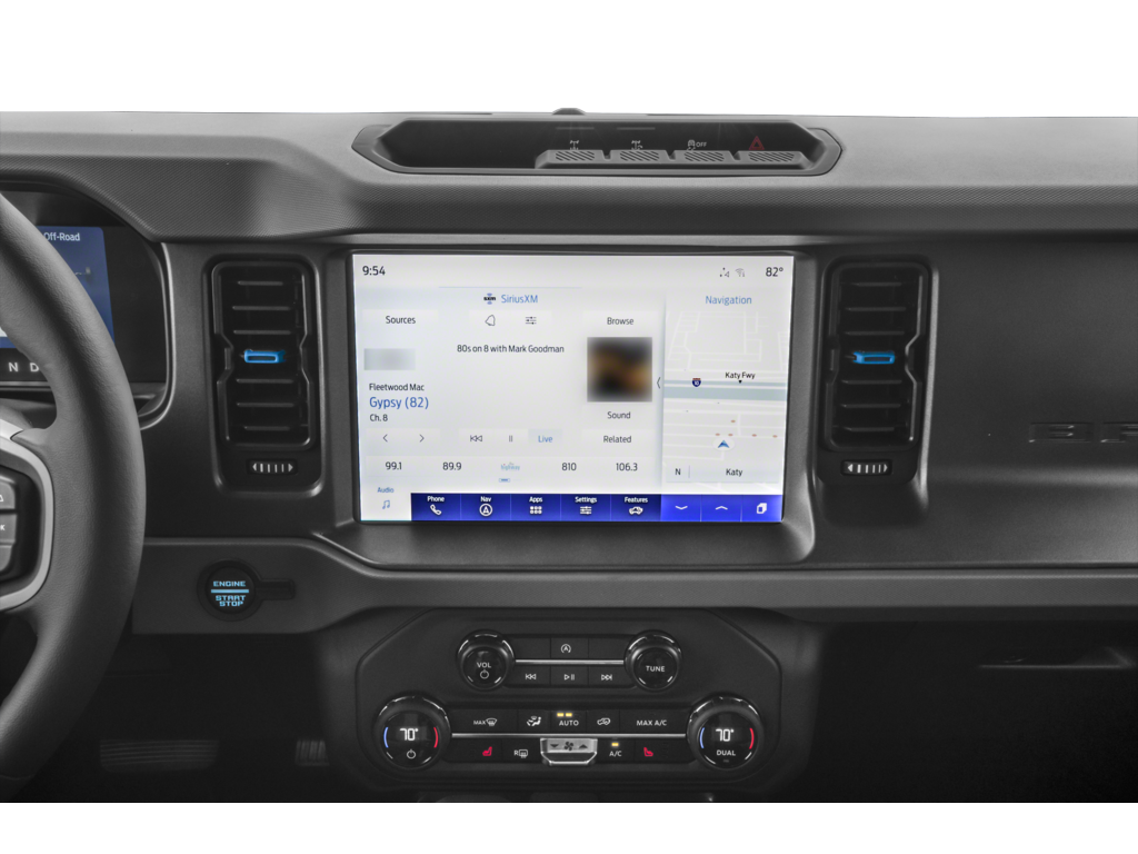 2024 Ford Bronco Interior