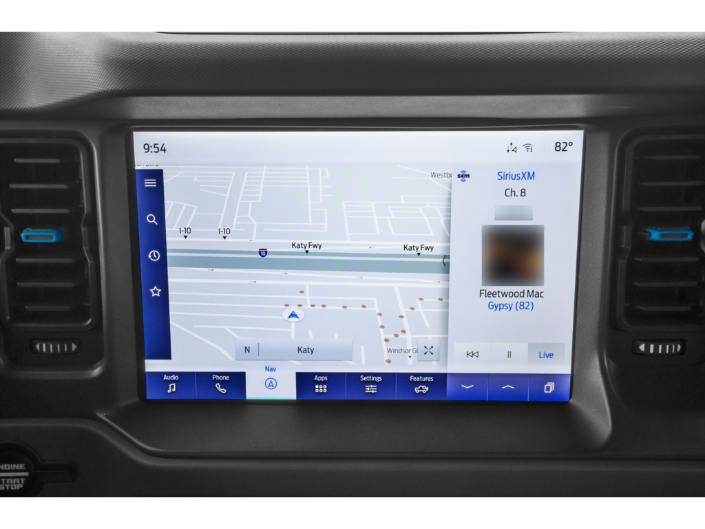 2024 Ford Bronco Interior