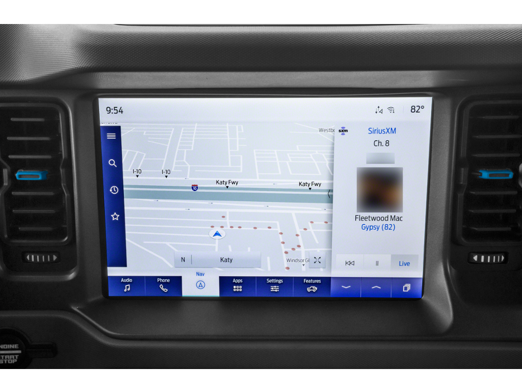 2024 Ford Bronco Interior