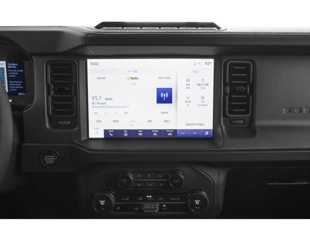 2024 Ford Bronco Interior