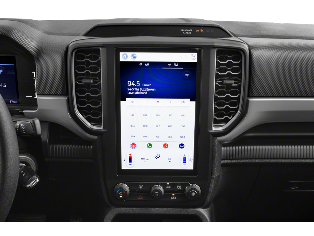2026 ford Ranger Interior