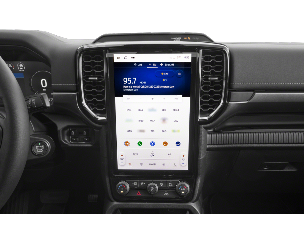 2024 Ford Ranger Interior