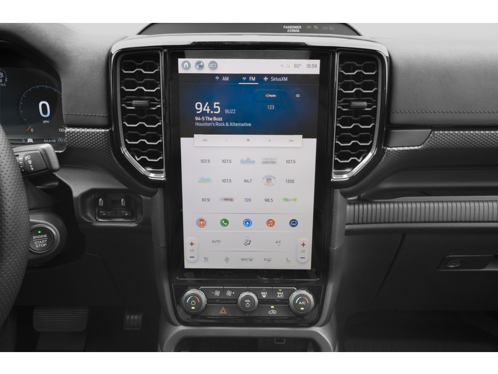 2026 ford ranger Interior