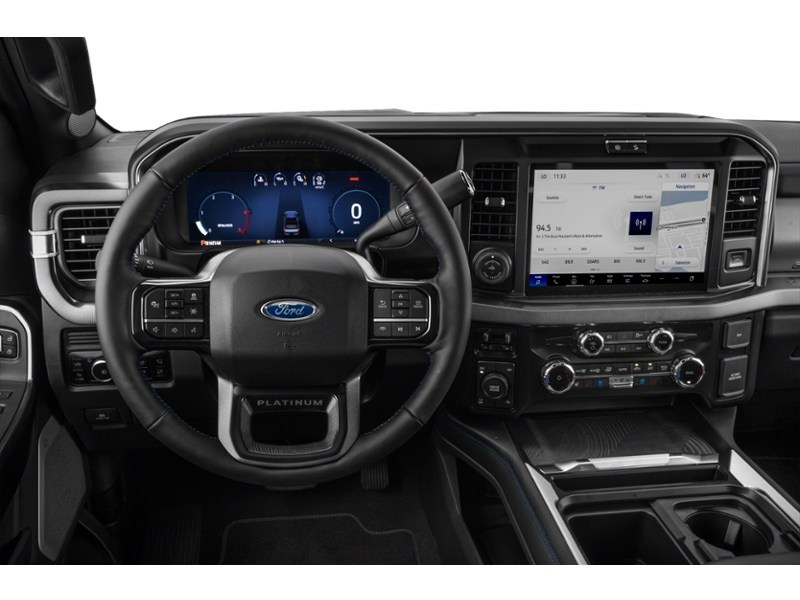 2027 Ford Super Duty F-350 DRW Platinum 4WD Crew Cab 8' Box Interior Shot 3