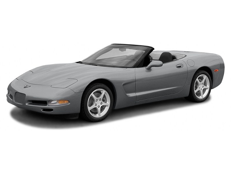 2004 Chevrolet Corvette 2dr Convertible Medium Spiral Grey Metallic  Shot 2