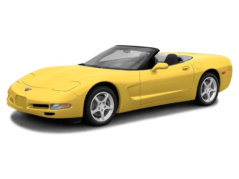 2004 Chevrolet Corvette 2dr Convertible Millennium Yellow  Shot 12