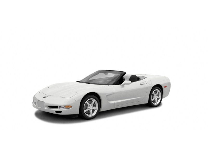 2004 Chevrolet Corvette 2dr Convertible Arctic White  Shot 3
