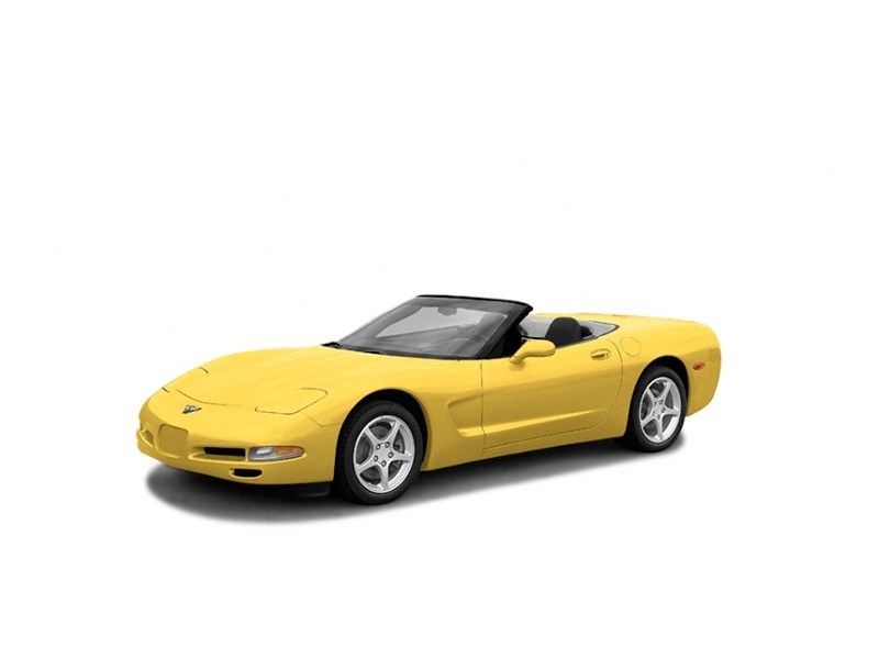 2004 Chevrolet Corvette 2dr Convertible Millennium Yellow  Shot 11